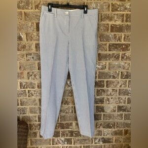 TALBOTS Perfect Chino Blue White  5 pockets NWT Size 12